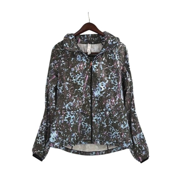 Lululemon Jackets & Blazers - Lululemon Back Pack it Jacket Womens 10 Hood Running Outdoor Packable Athletic